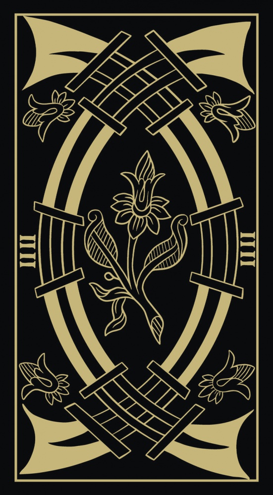 Tarot Marseille Gold & Black - Set