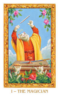 Tarot of of White Cats - Mini versie