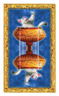 Tarot of of White Cats - Mini versie