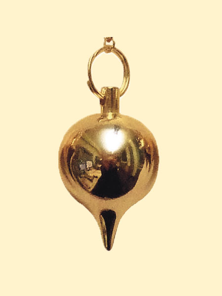 Pendel Spherical Deluxe goudkleurig, rond