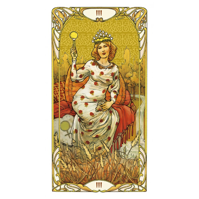 Golden Art Nouveau Tarot - Mini versie