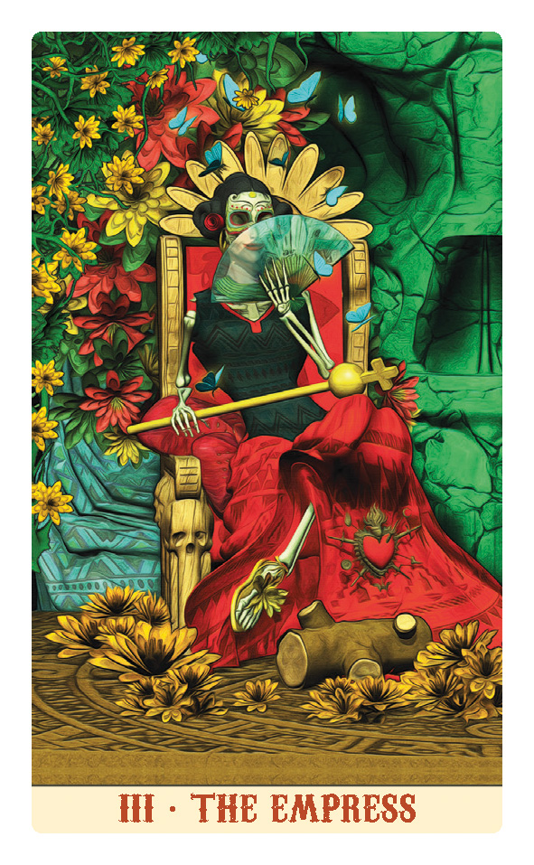 Santa Muerte Tarot - Mini versie