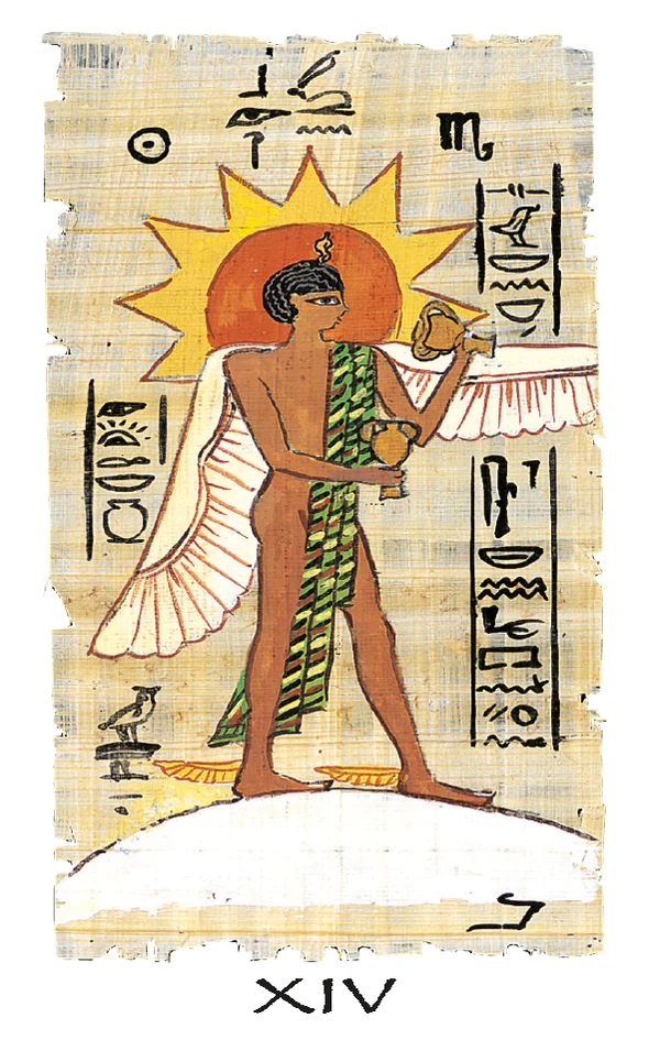 Egyptian Tarot - Mini versie