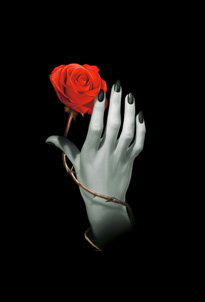 Notitieboekje Rose Hand